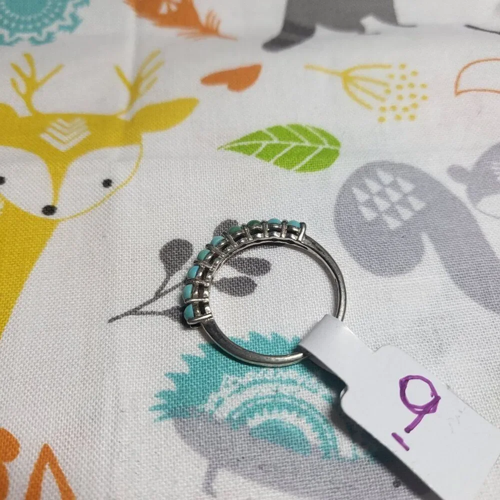 Sonoran Blue Turquoise Sterling Silver Ring